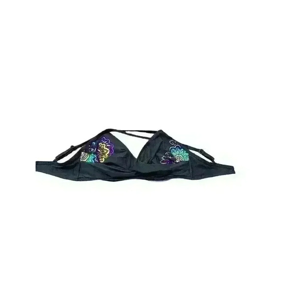 ATHLETA Paisley Floral Twist Front Bikini Top—SZ. 34 DDD - Picture 1 of 8